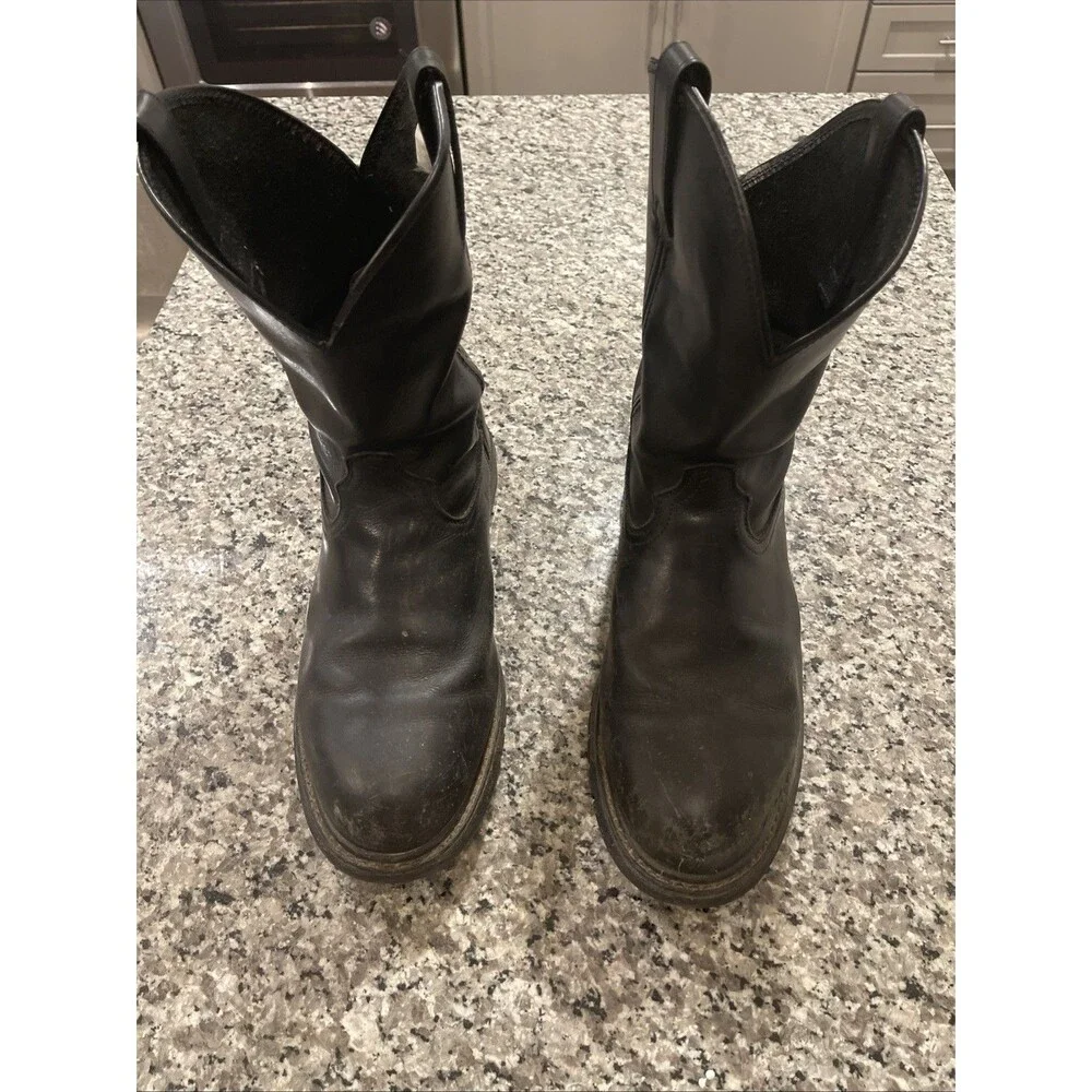 ROCKY WARDEN PULL-ON WELLINGTON PUBLIC SERVICE BOOTS 6300  Sz 12W